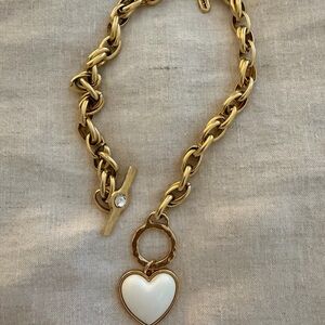 Logan Tay Gold Heart Pendant Necklace